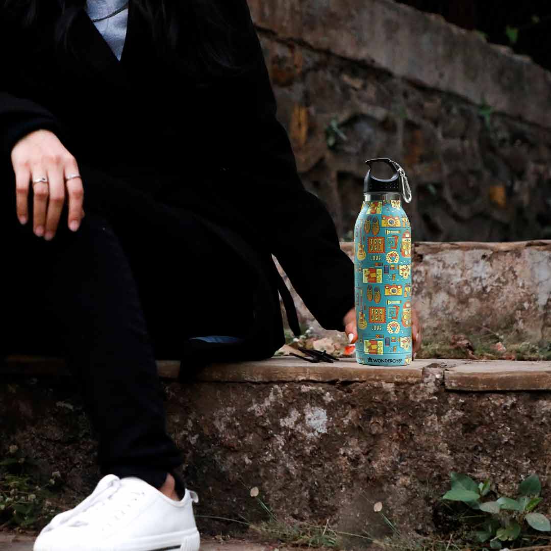 Urban Nomad, 600ml, Double Wall Stainless Steel, Vacuum Insulated, Hot And Cold Flask, Your story