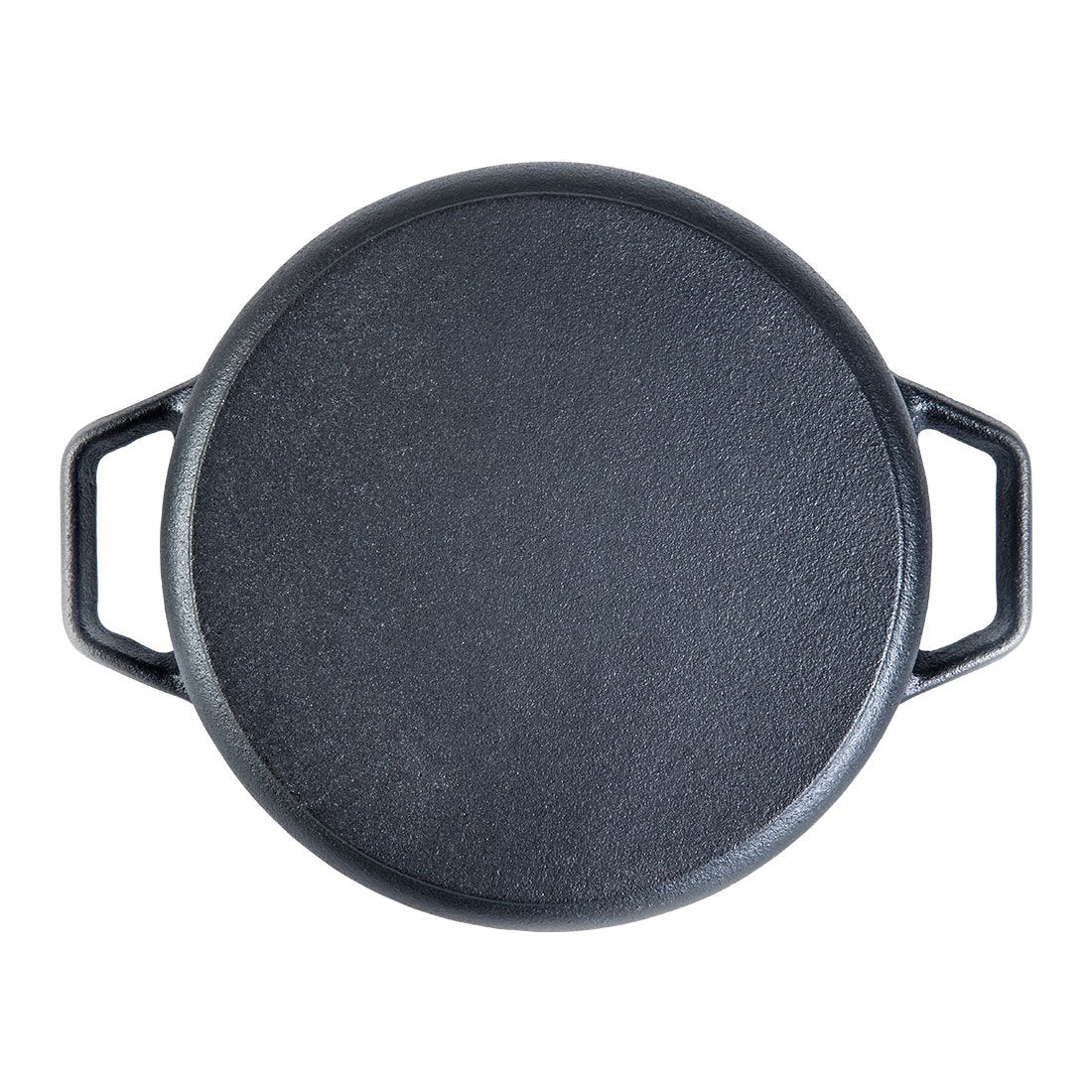 Forza Cast-iron Grill Pan, 26cm and Forza Cast-iron Casserole With Lid, 25cm