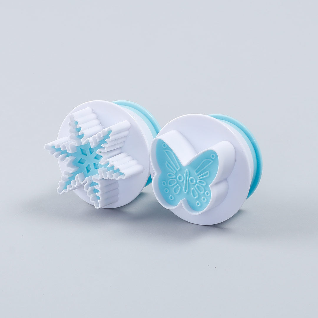 Ambrosia Plunge Cutter - Big Butterfly Shape, 2Pc