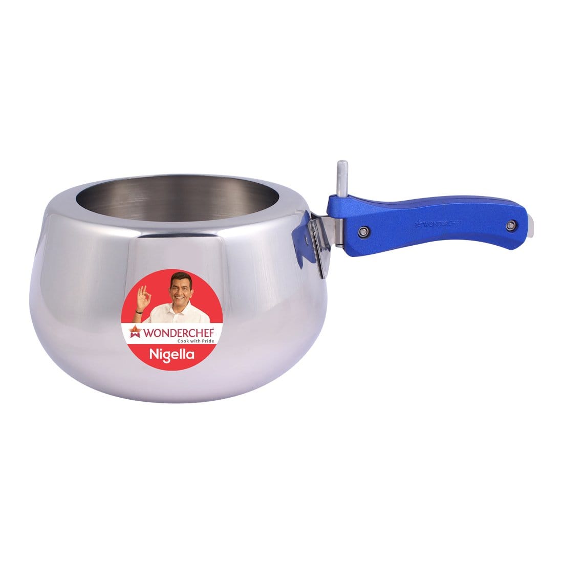 Wonderchef Nigella Inner Lid Pressure Cooker SS Round 3L - Wonderchef