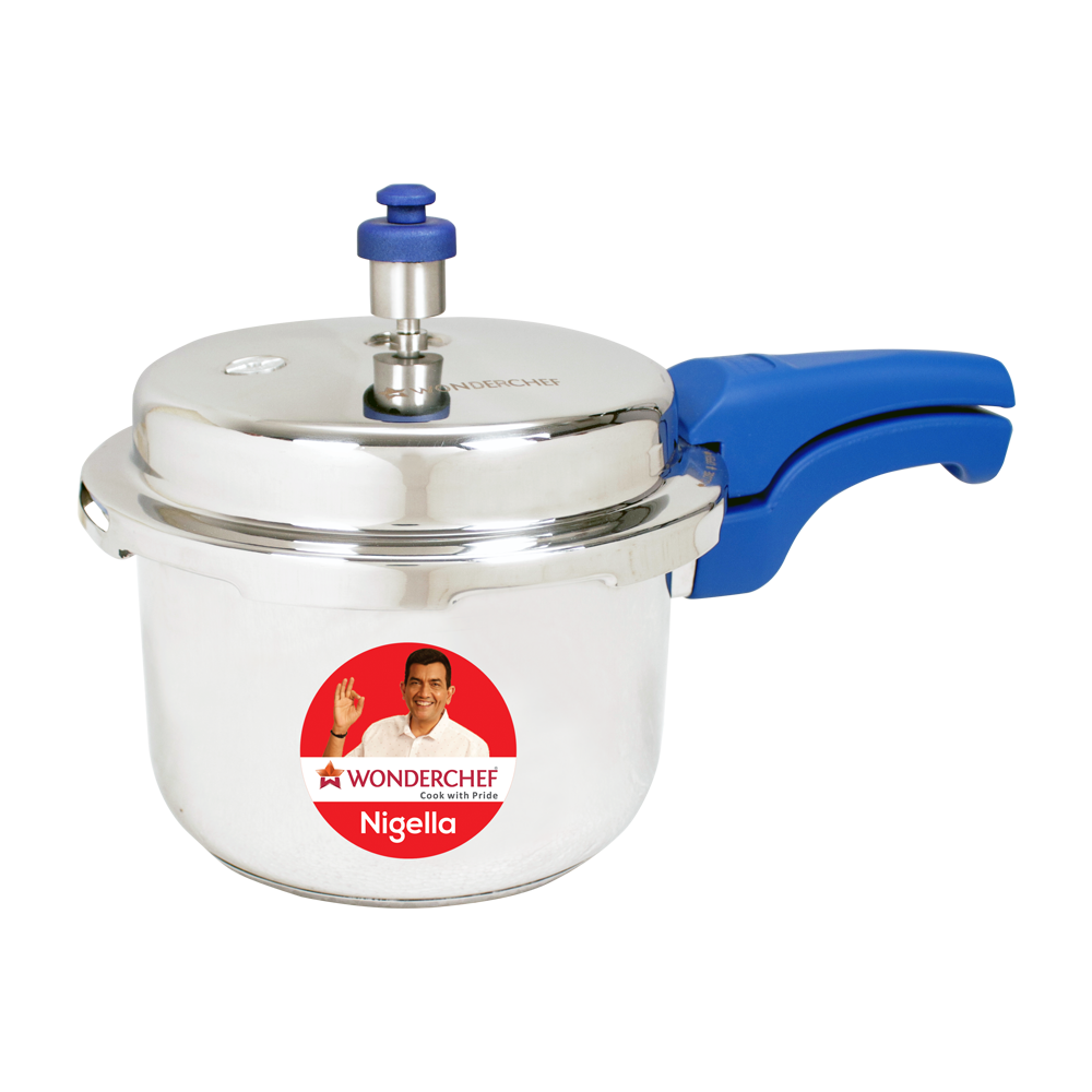 Wonderchef Nigella Pressure Cooker Blue - Wonderchef