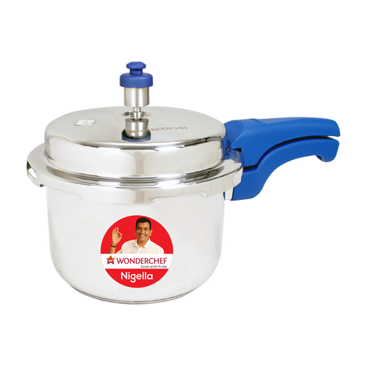 Wonderchef Nigella Pressure Cooker Blue - Wonderchef