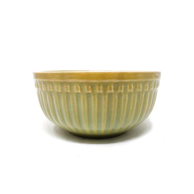 Earth Store Studio Pottery Green Bowl Set (Set of 2)