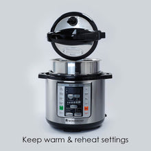 गैलरी व्यूवर में इमेज लोड करें, Nutri-Pot Electric Pressure Cooker with 304 Stainless Steel pot, 6L