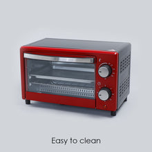 गैलरी व्यूवर में इमेज लोड करें, Oven Toaster Griller (OTG) Crimson Edge - 9 Litres - with Auto-shut Off, Heat-resistant Tempered Glass, Multi-stage Heat Selection, 2 Years Warranty, 650W, Red