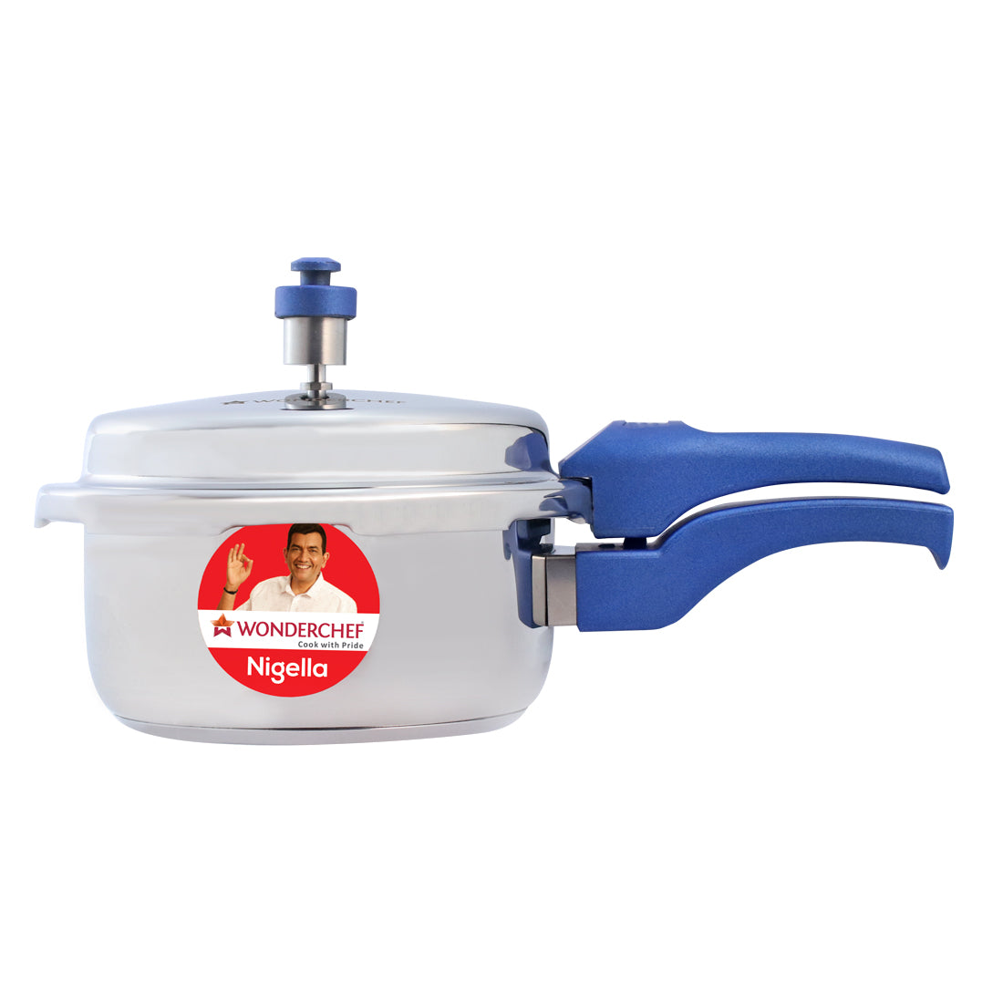 Wonderchef Nigella Pressure Cooker Blue - Wonderchef