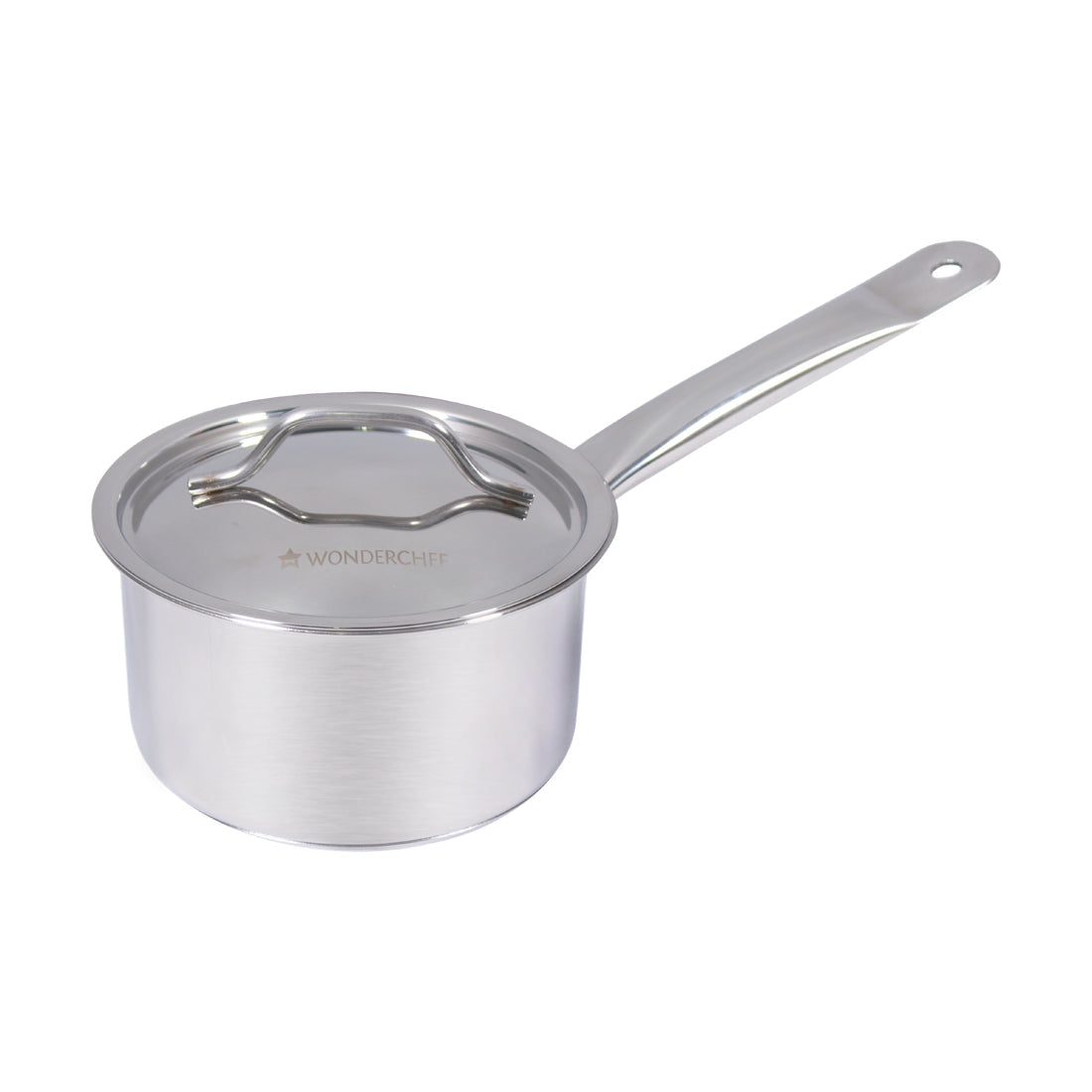 Wonderchef Stanton Sauce Pan with SS Lid-16 cm - Wonderchef