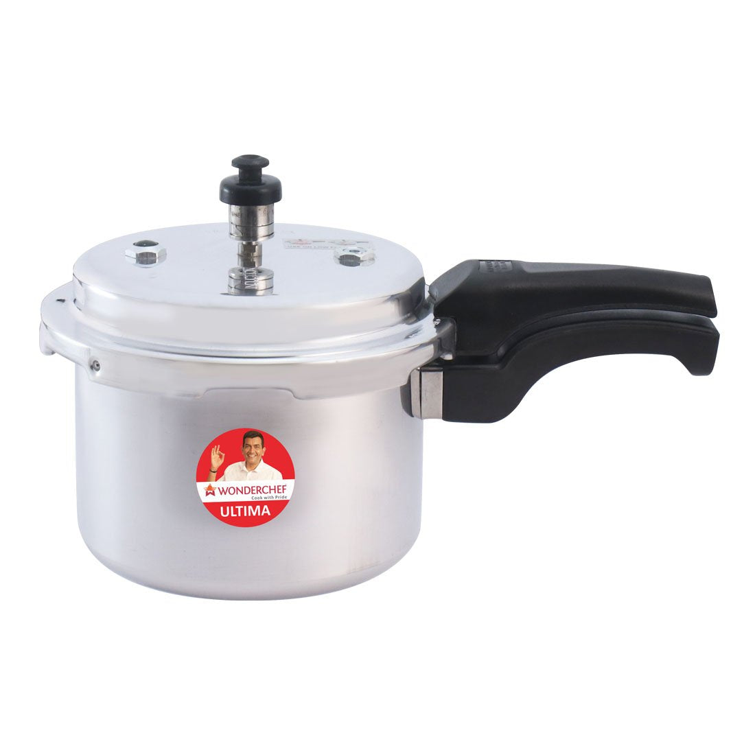 Pressure Cooker + 2 pc Cookware Combo (Outer Lid Prssure Cooker + Dosa Tawa + Frypan )