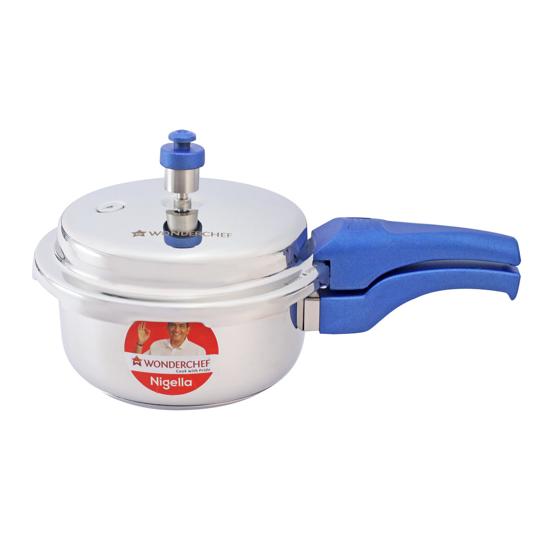 Wonderchef Nigella Pressure Cooker Blue - Wonderchef