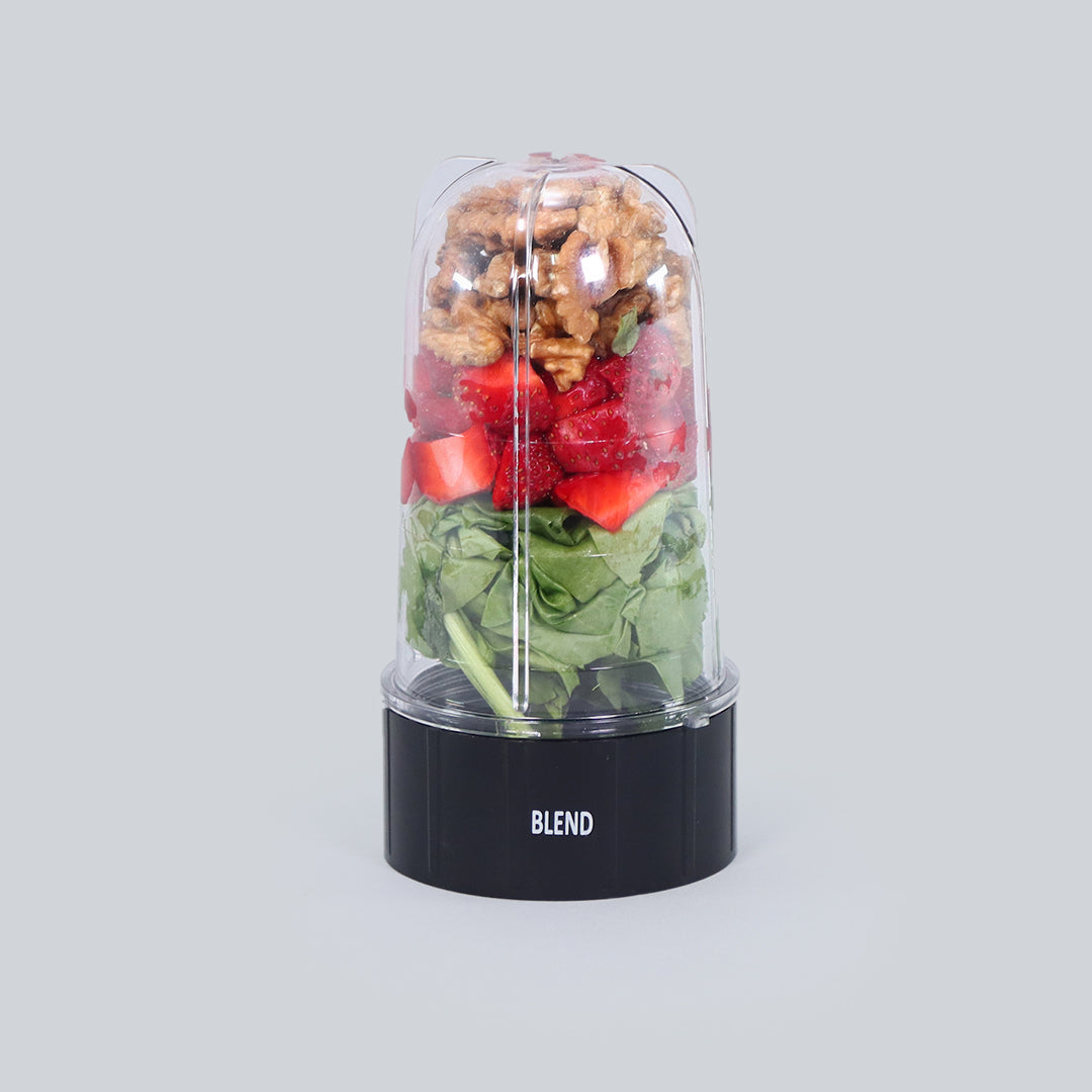 Nutri-blend B - Long Jar with Black Base Set