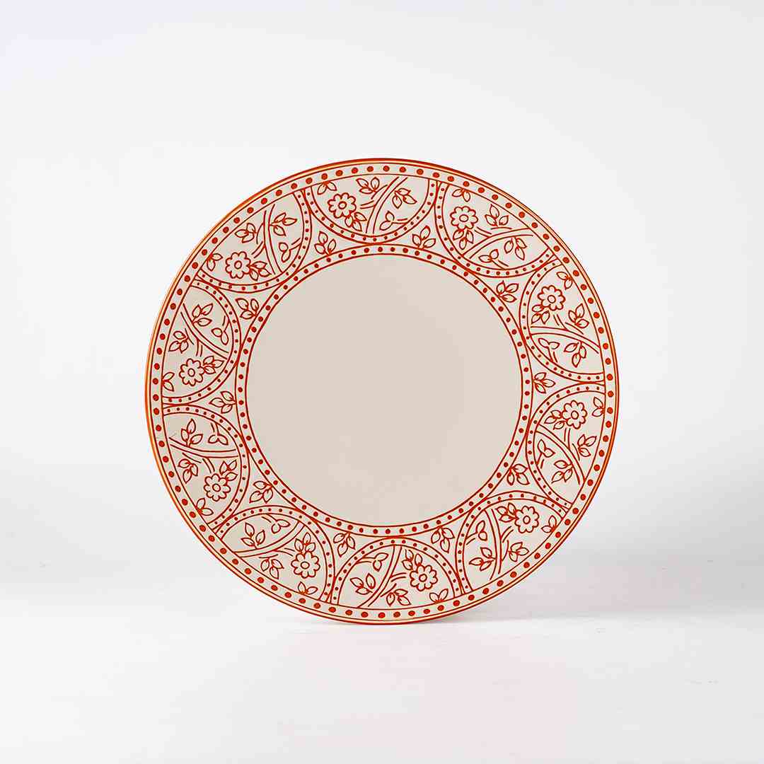 Hitkari Mila Teracota  21 PC  Dinner Set