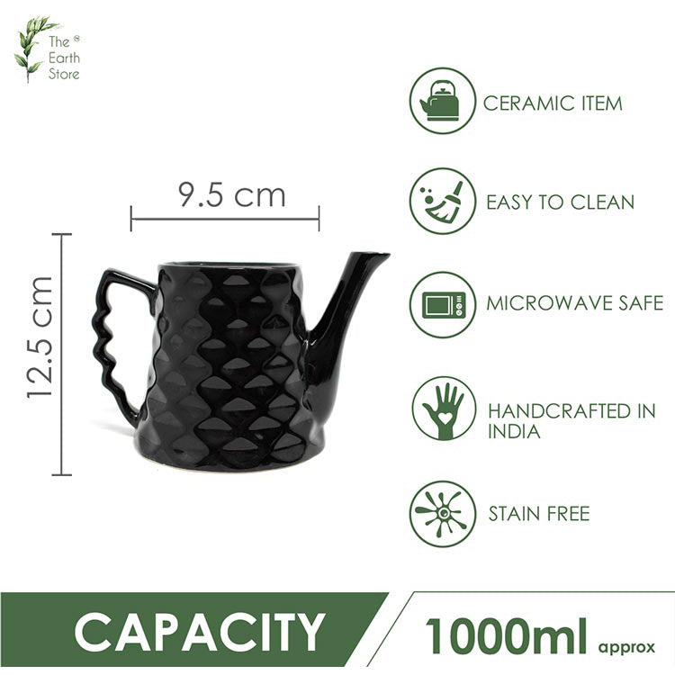 Earth Store Black Diamond Morning Tea Set 7pcs