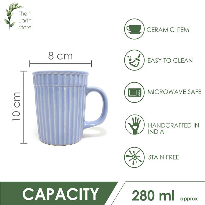 Earth Store   Blue Frontier Coffee Mug - Single