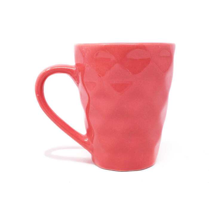 Earth Store Peach Diamond Mug - Single