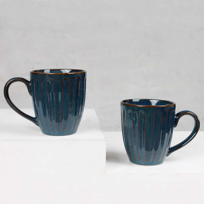 Earth Store Glam Studio Mug  (Set of 2)