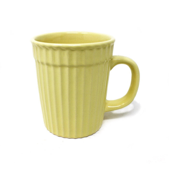 Earth Store Yellow Frontier Coffee Mug  (Set of 2)