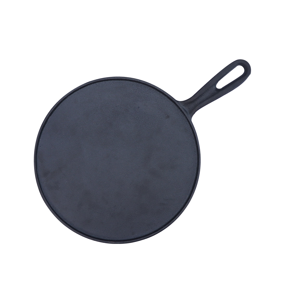 Forza Pre Seasoned Cast Iron Dosa Tawa 27 Cm Induction Friendly, 4 mm with Lifetime Exchange Warranty