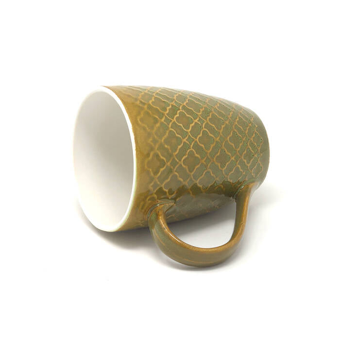 Earth Store Olive Green Mug (Set of 2)