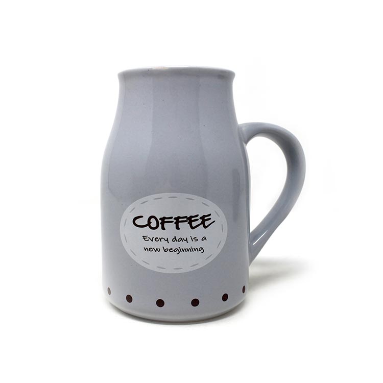 Earth Store Grey Flask Mug - Single