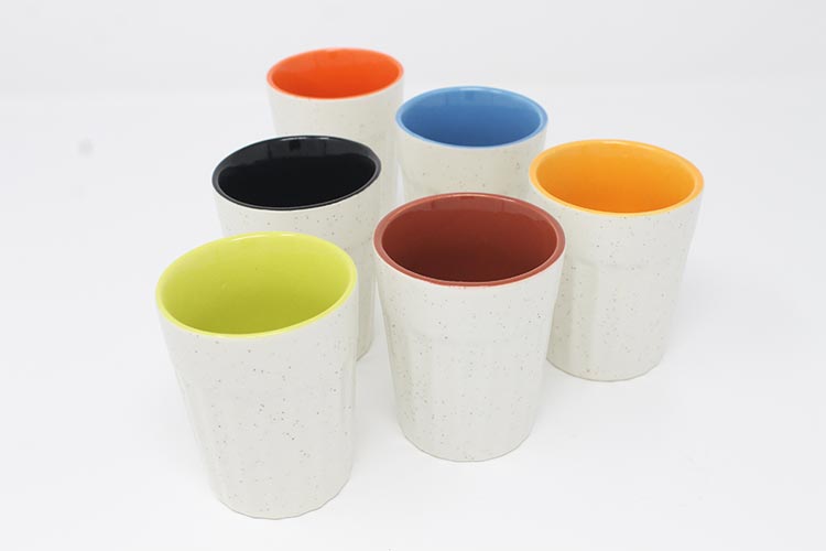 Earth Store White Matte Glass (Set of 6)