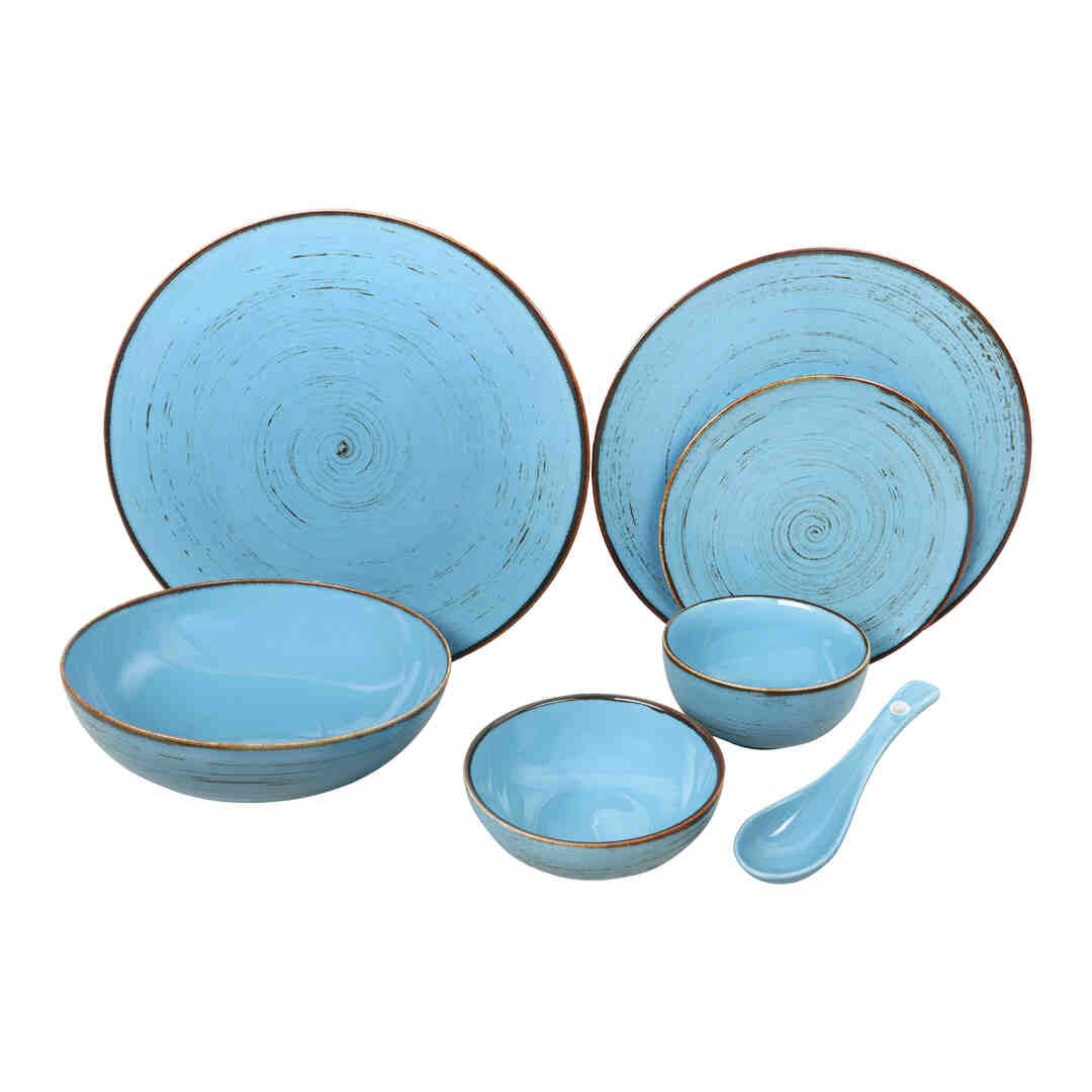 Hitkari Blue Sky  27 PC  Dinner Set