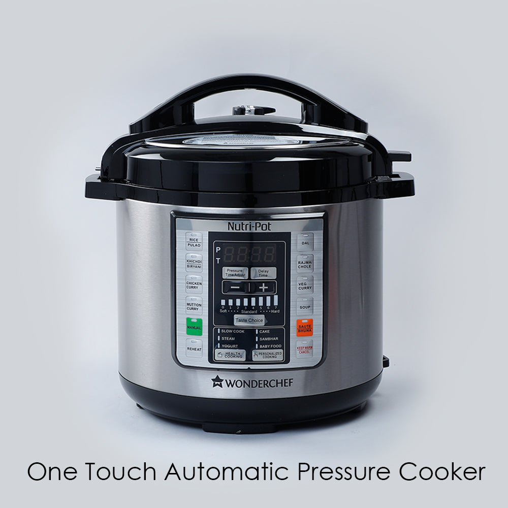 Nutri-Pot Electric Pressure Cooker with 7-in-1 Functions, 6L