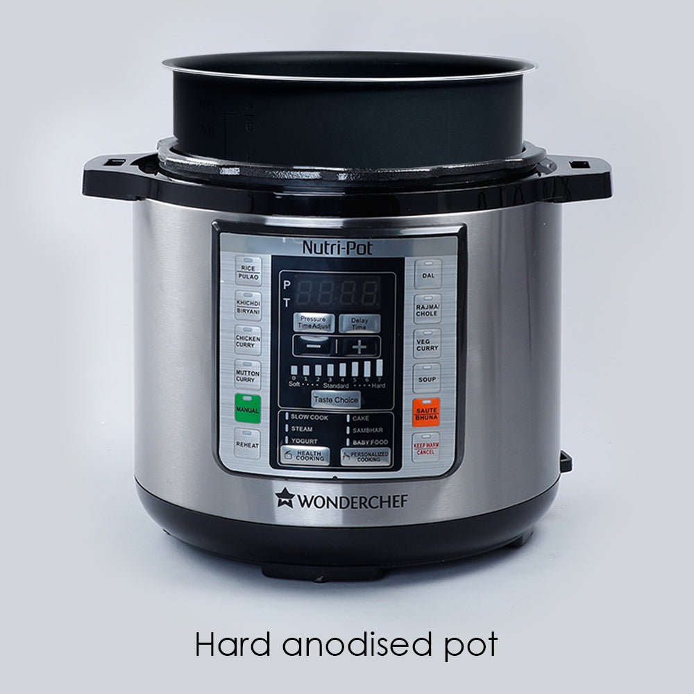 Nutri-Pot Electric Pressure Cooker with 7-in-1 Functions, 6L