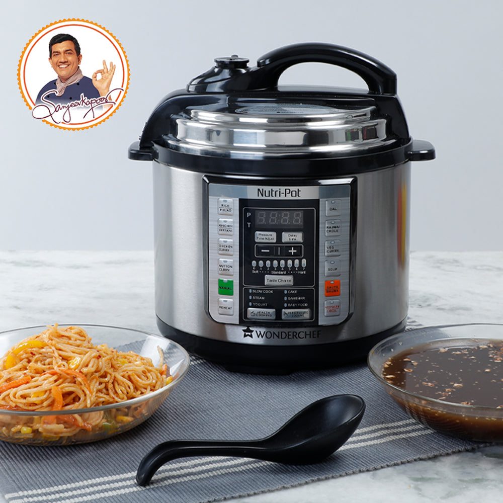 Nutri-Pot Electric Pressure Cooker with 7-in-1 Functions, 3L