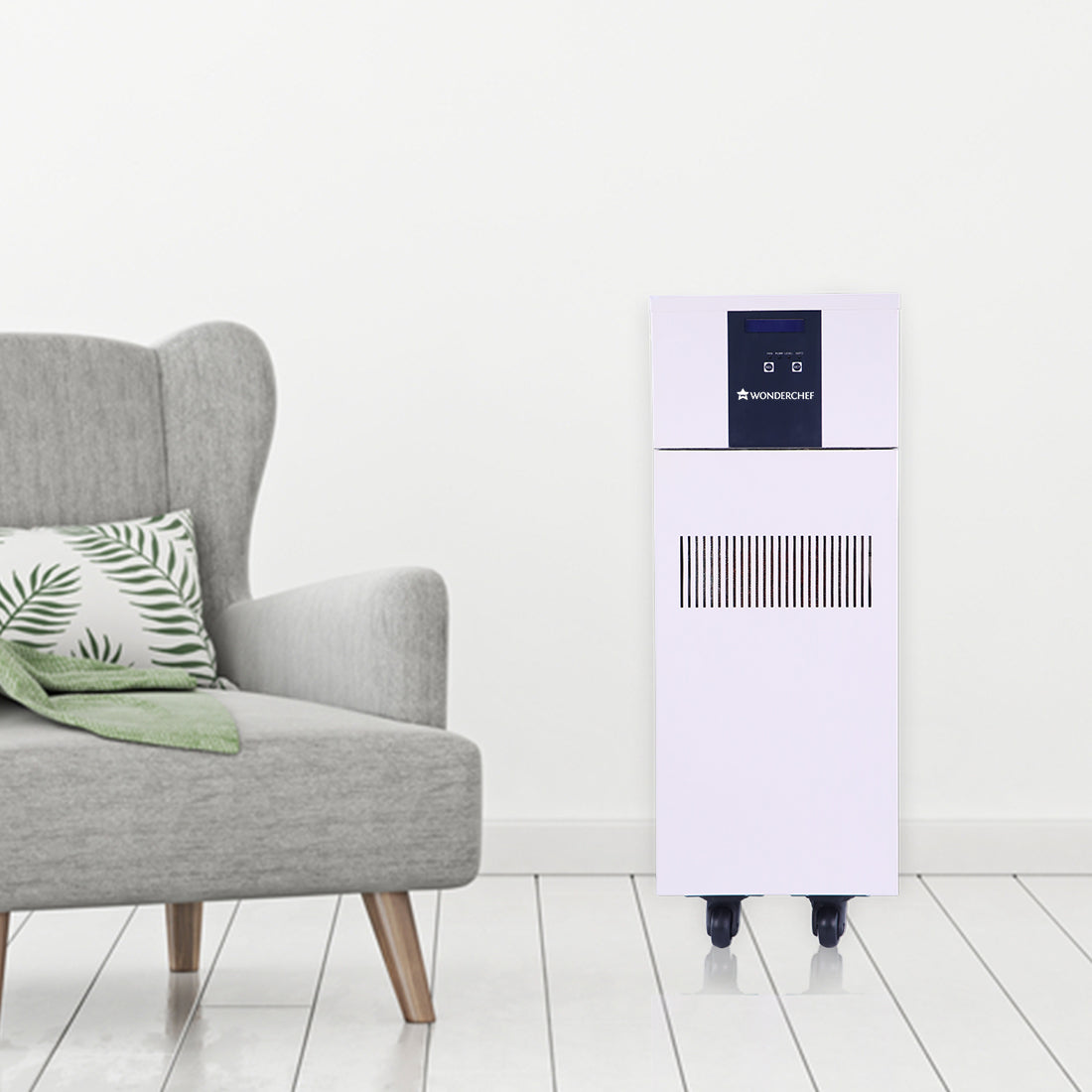 Air Purifier with Anti-bacterial copper filter and water wash technology, 65W