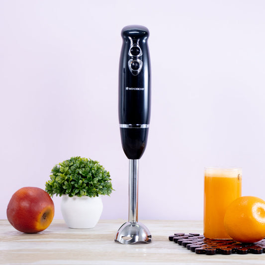 Prima Hand Blender, 180W, Thin Body, Sharp Stainless Steel Blade, Detachable Stainless Steel Shaft, 2 Years Warranty