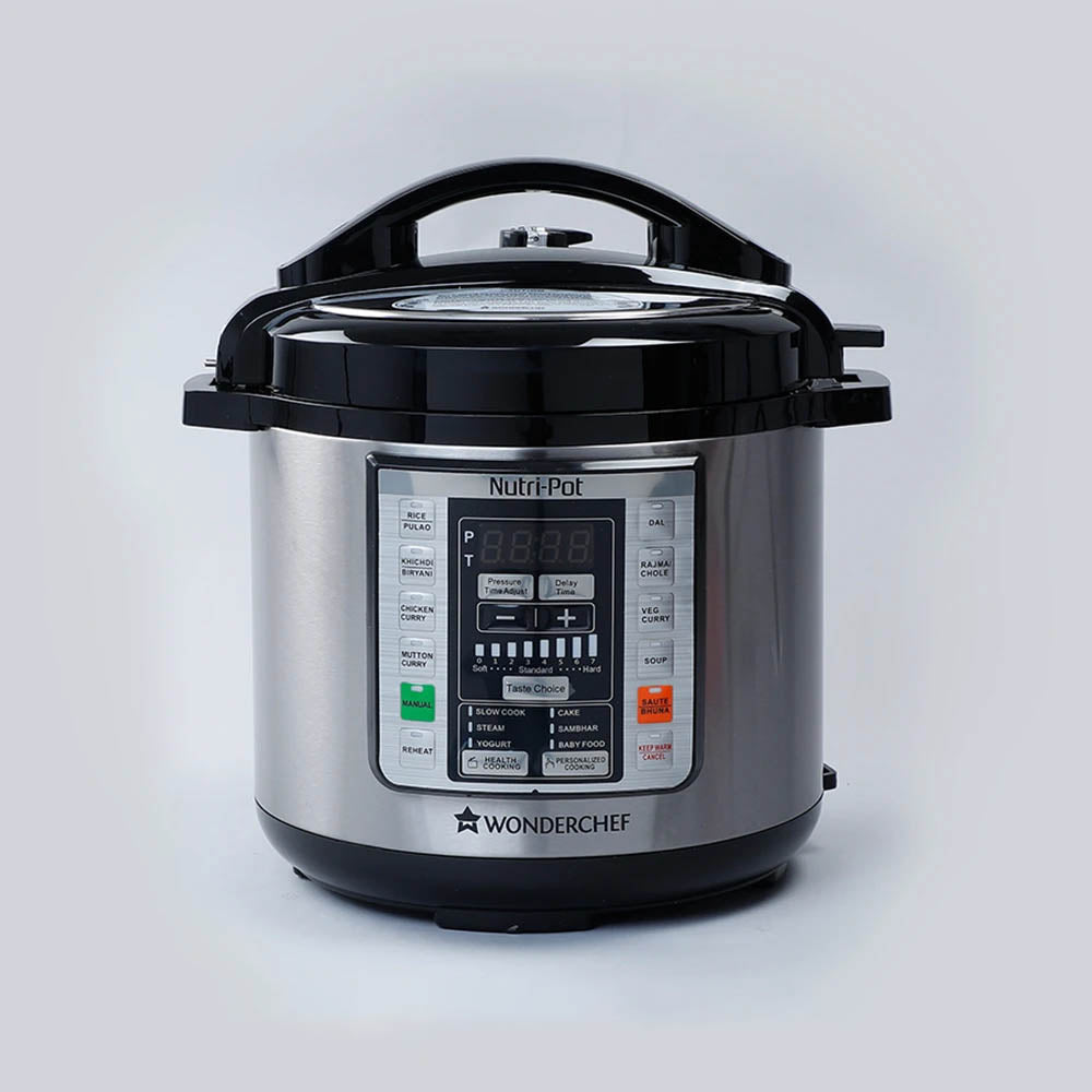 Nutri-Pot Electric Pressure Cooker with 7-in-1 Functions, 6L