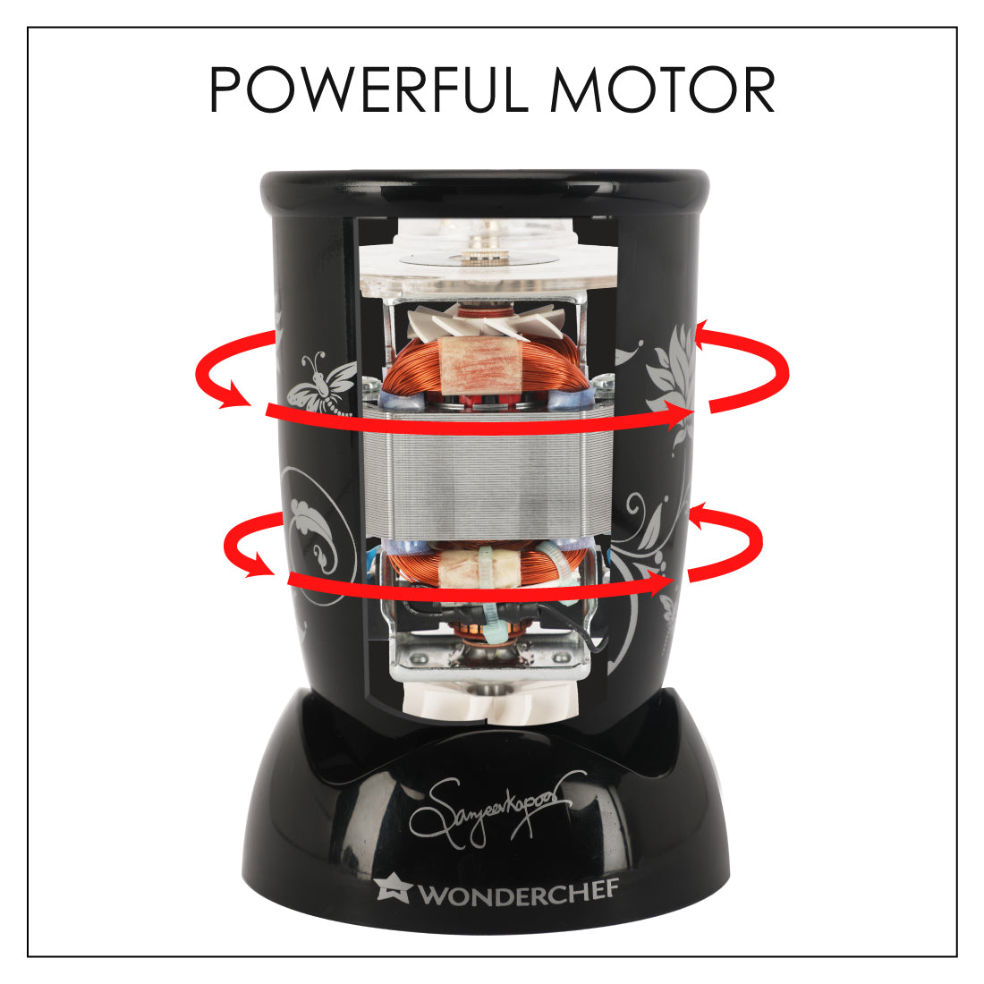 Wonderchef Nutri-Blend FP-Compact Food Processor - Wonderchef