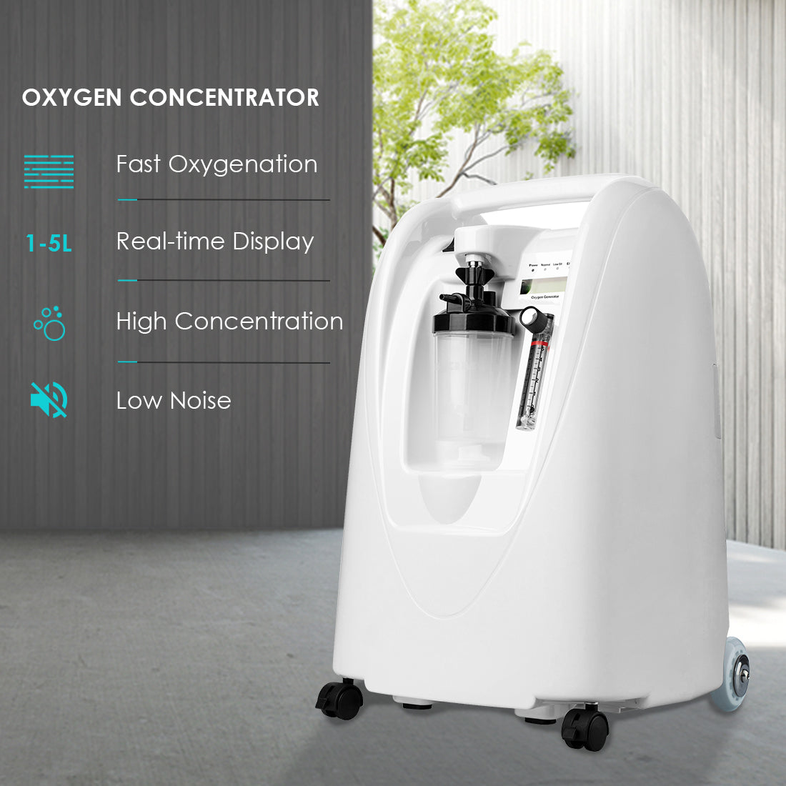 Portable Oxygen Concentrator Machine - 5 Litres (Medical Supply Equipment)