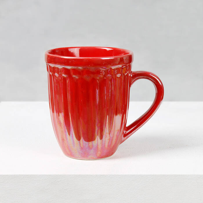 Earth Store Glam Red Mug - Single