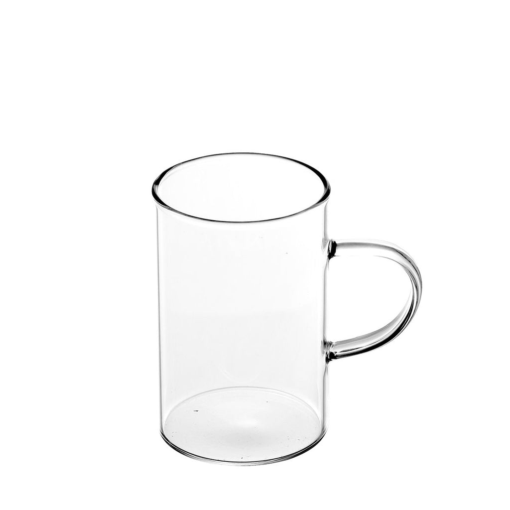 Cuba Borosilicate Glass Mugs 300ml -  Set Of 6 Pcs