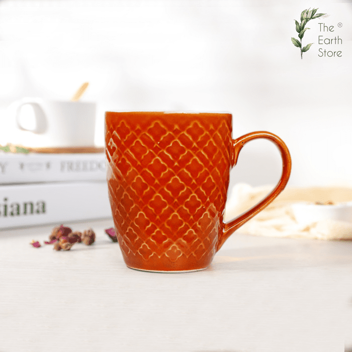 Earth Store Orange Coffee Mug - Single