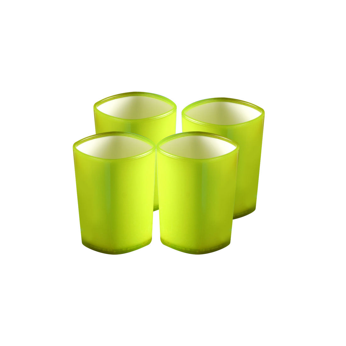 Servin Glass 4pc set Green