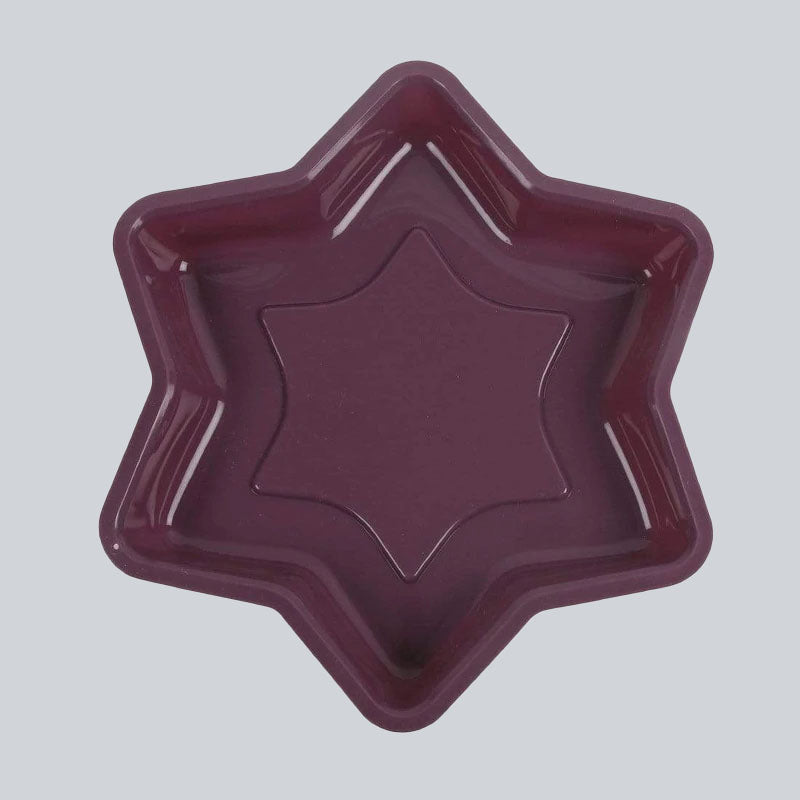 Star Cake Mould, Silicone with 2 years warranty