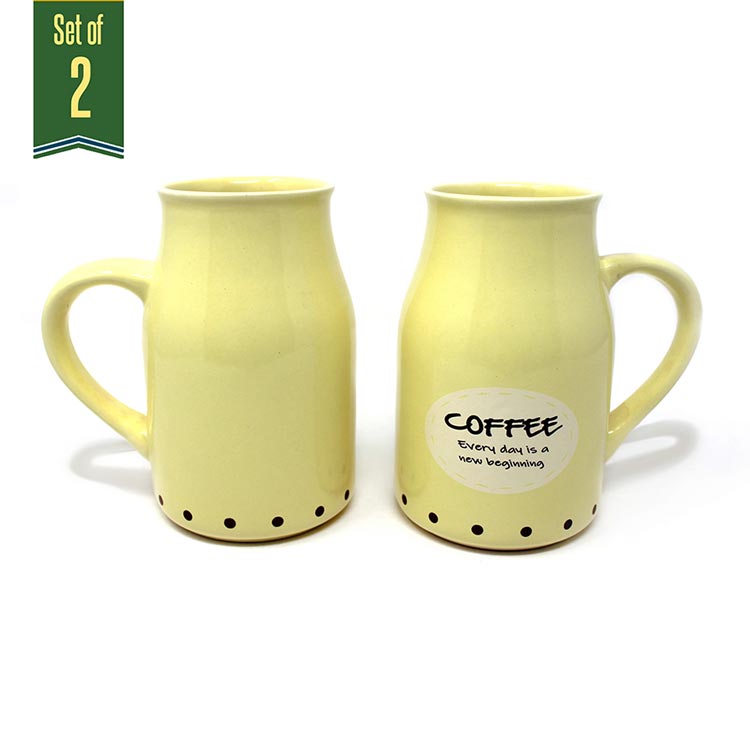 Earth Store Flask Yellow Mug - Single