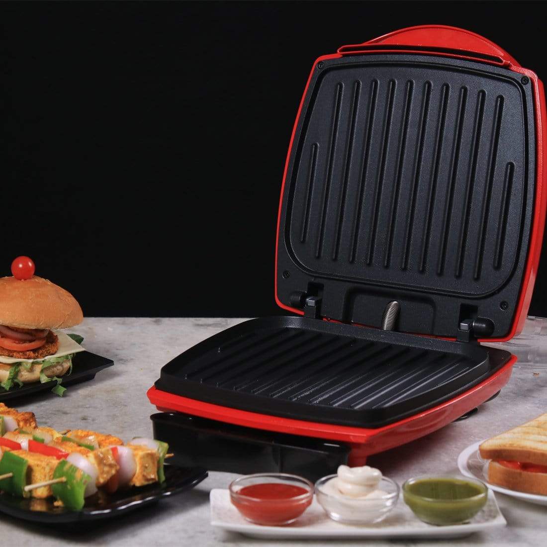 Wonderchef Appliances Wonderchef Sanjeev Kapoor Tandoor Burger And Grill Master