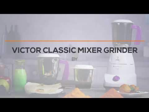 Wonderchef Appliances Wonderchef Victor Classic 500W Mixer Grinder