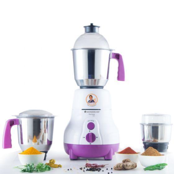 Wonderchef Appliances Wonderchef Victor Slim 600W Mixer Grinder