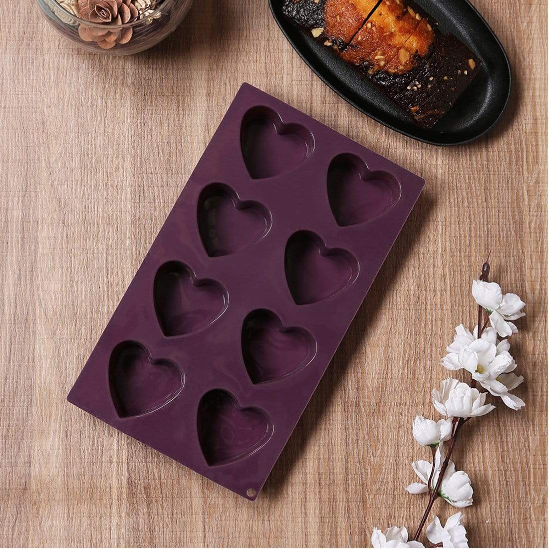 Wonderchef Bakeware Wonderchef Silicone Heart Cake Mould