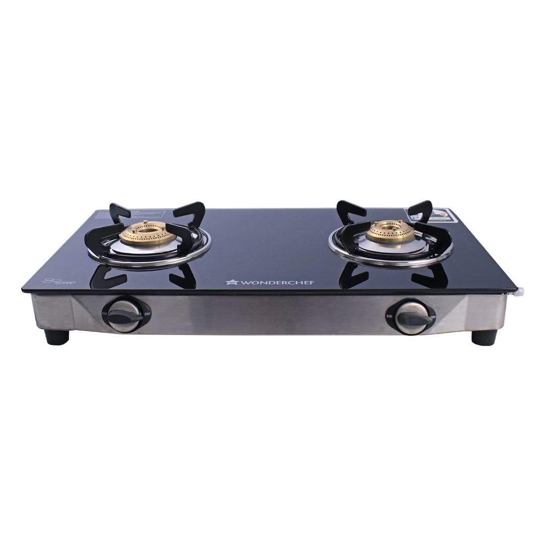 Wonderchef Cookware Wonderchef Ruby 2 Burner Glass Cooktop