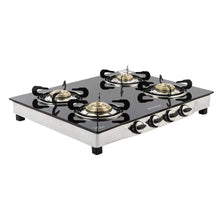 Load image into Gallery viewer, Wonderchef Cookware Wonderchef Ruby Glass Cooktop (4 Burner)