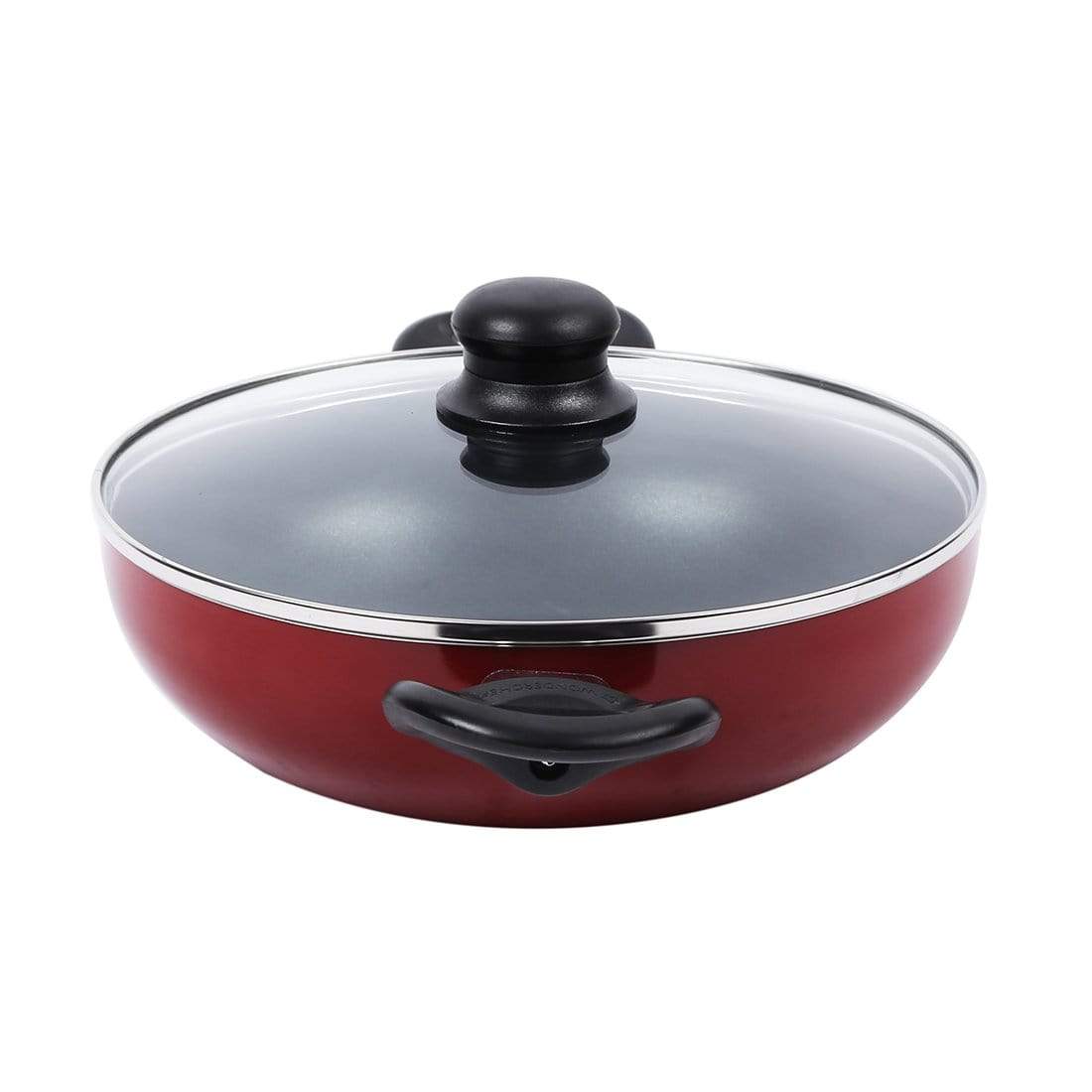 Wonderchef Cookware Wonderchef Ruby Series 26Cm Wok With Lid - 2.95L