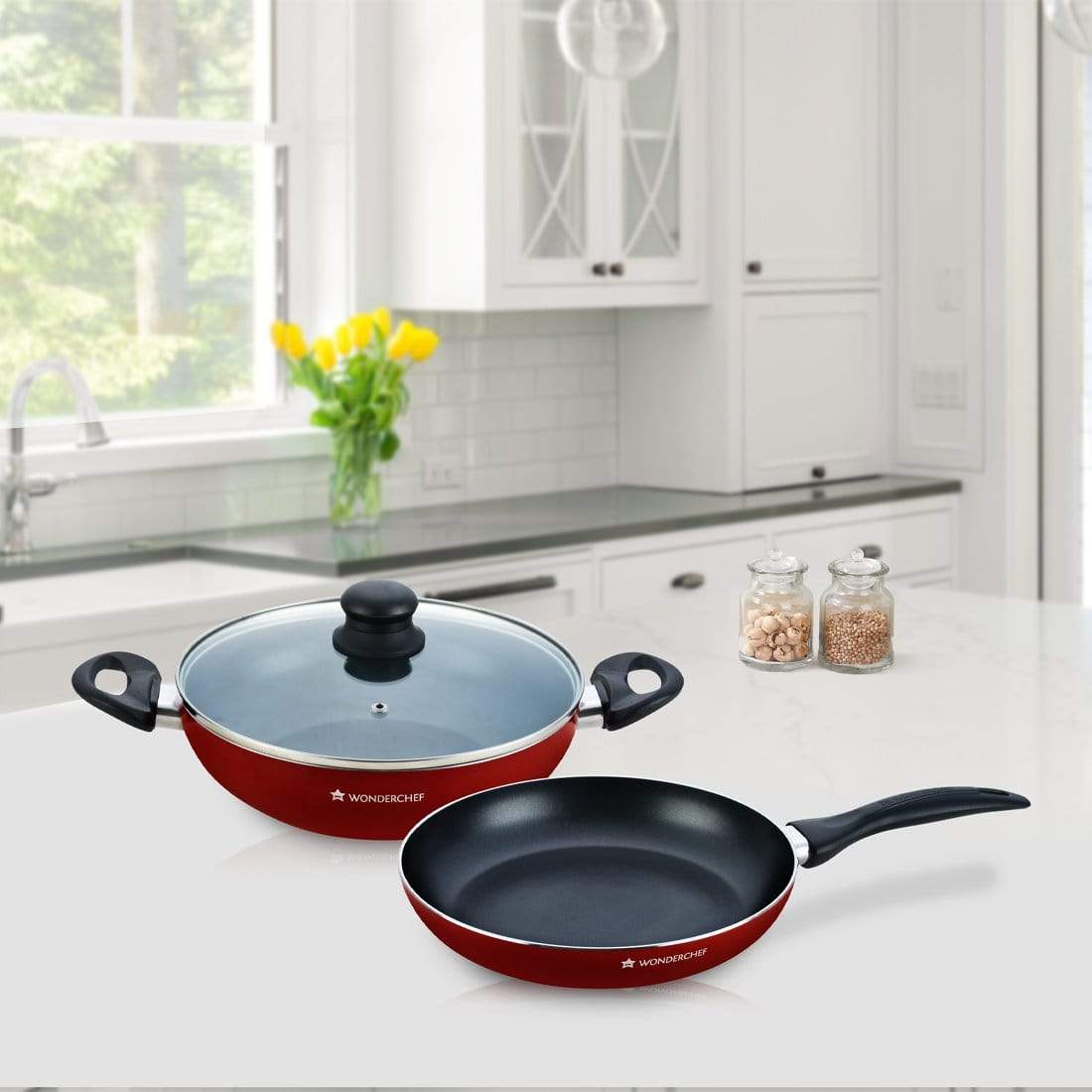 Wonderchef Cookware Wonderchef Ruby Series Wf 3Pc Set