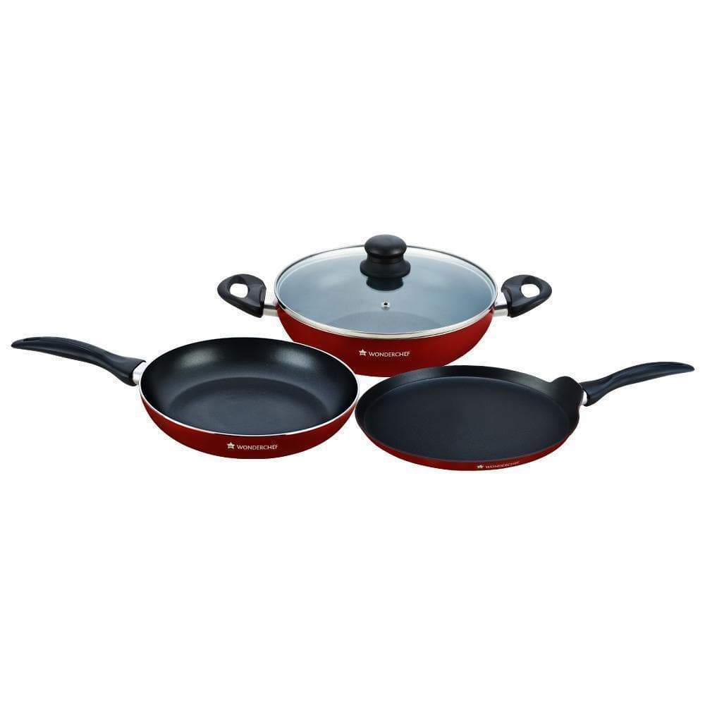 Wonderchef Cookware Wonderchef Ruby Series WFD 4Pc Set