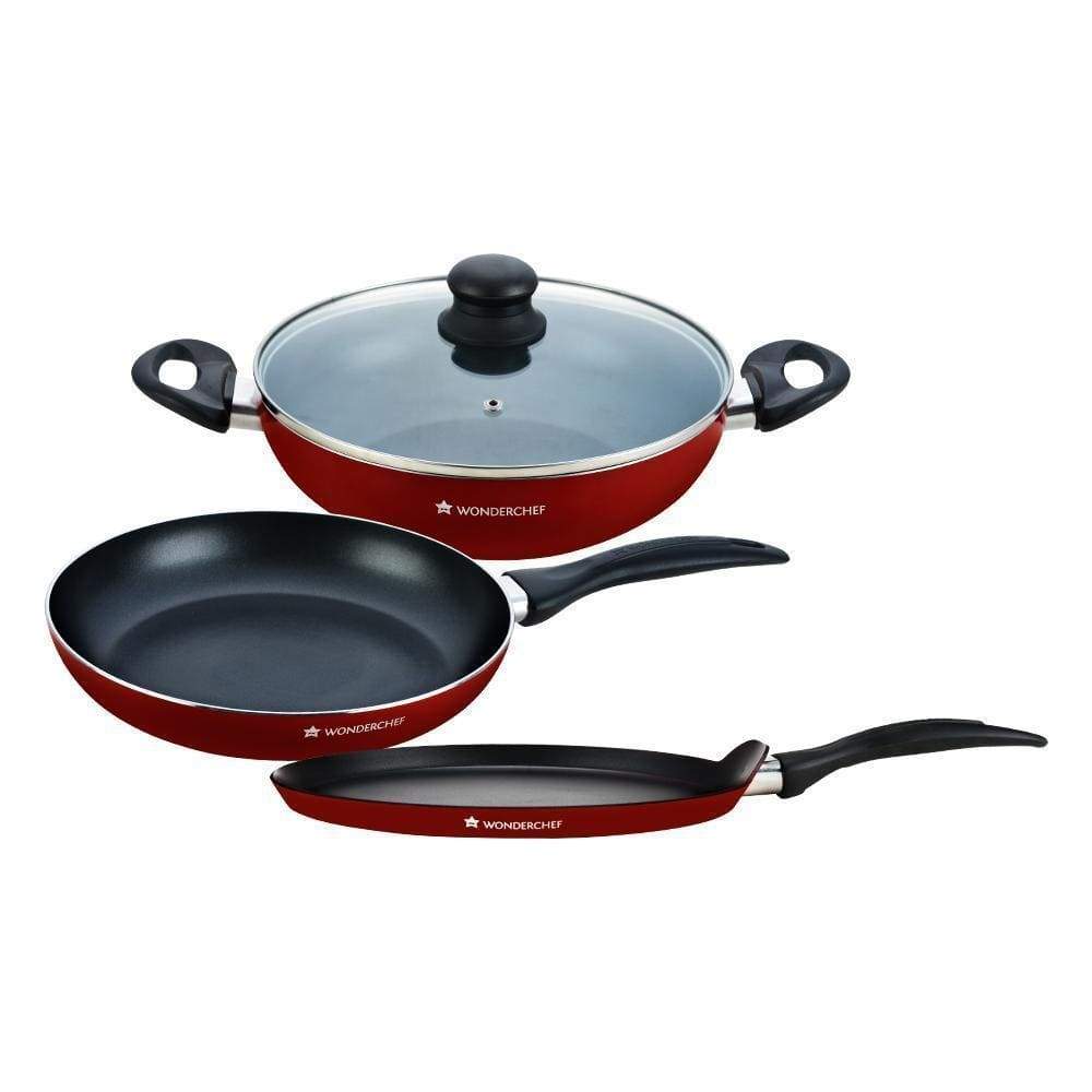 Wonderchef Cookware Wonderchef Ruby Series WFD 4Pc Set