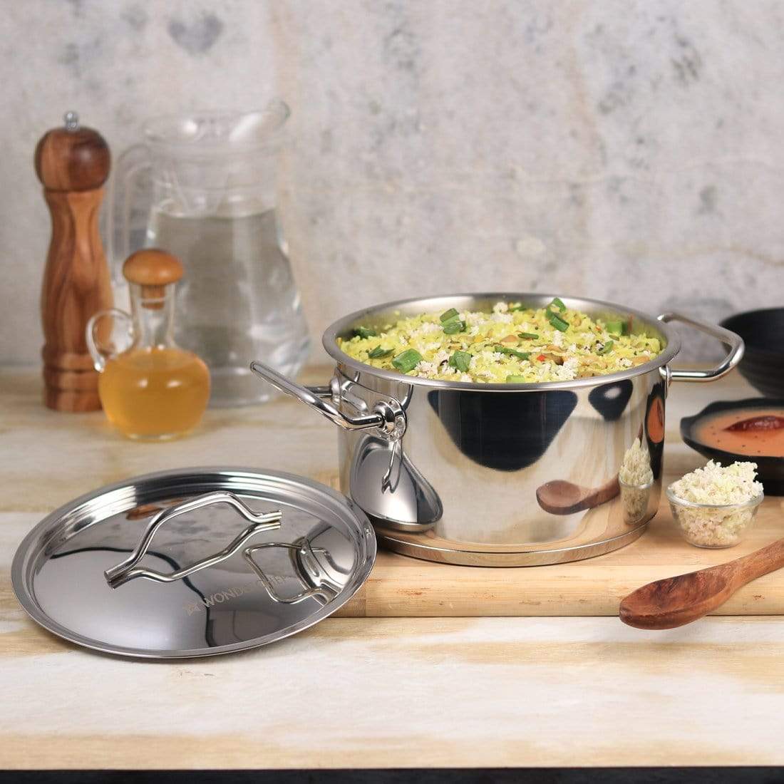 Wonderchef Cookware Wonderchef Stanton Casserole with SS Lid-16 cm